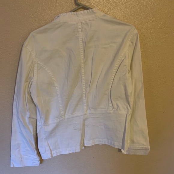 White Button-Up Jacket - Picture 2 of 2